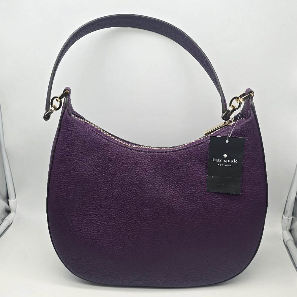 Kate Spade Janie Shoulder Bag KE660 Ripe Plum - Picture 2 of 7